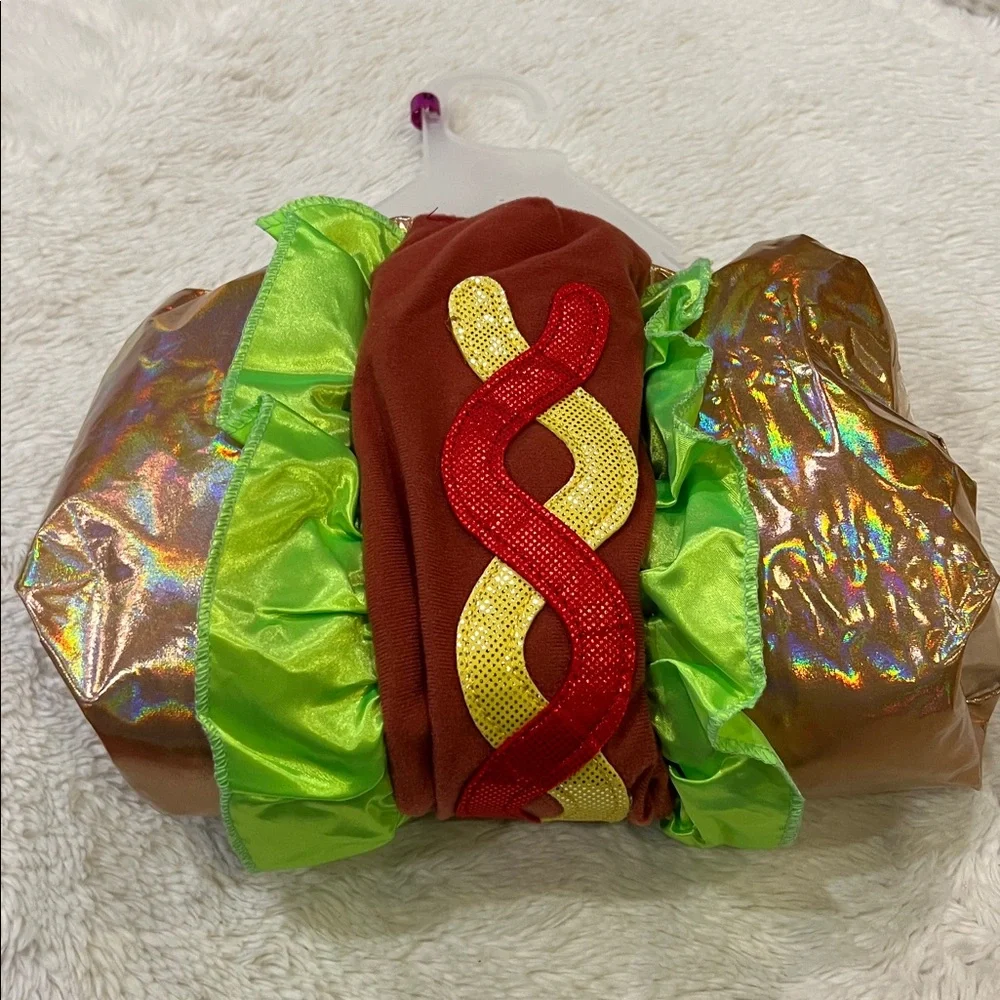 Lot 6 VibrantLife Halloween Hotdog Paw-Risian Pet Costume Medium Dog